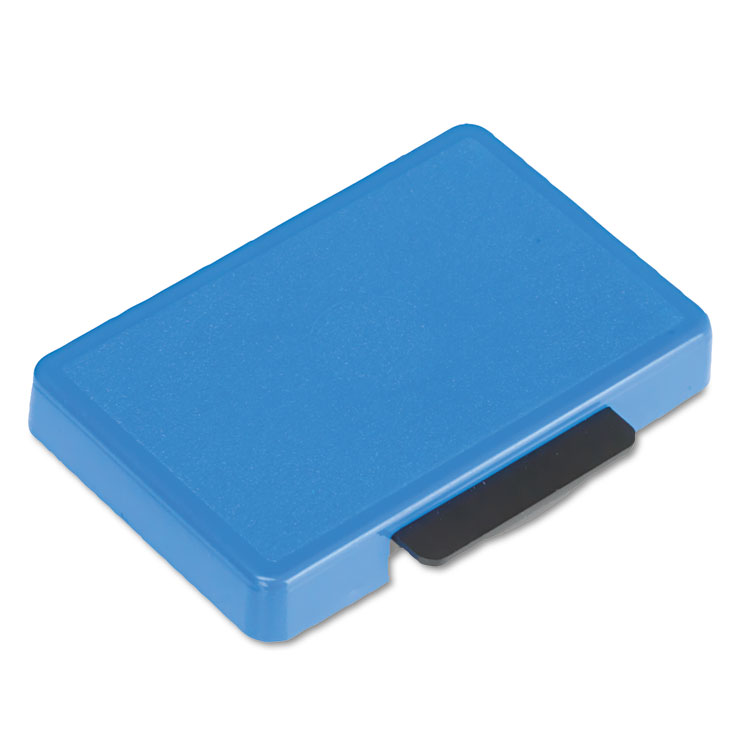 Trodat T5440 Professional Replacement Ink Pad for Trodat Custom Self-Inking Stamps, 1.13" x 2", Blue (USSP5440BL)
