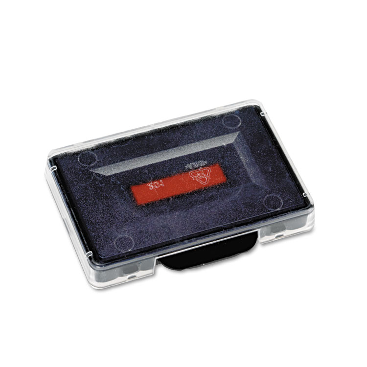 Trodat T5460 Professional Replacement Ink Pad for Trodat Custom Self-Inking Stamps, 1.38" x 2.38", Blue/Red (USSP5460BR)