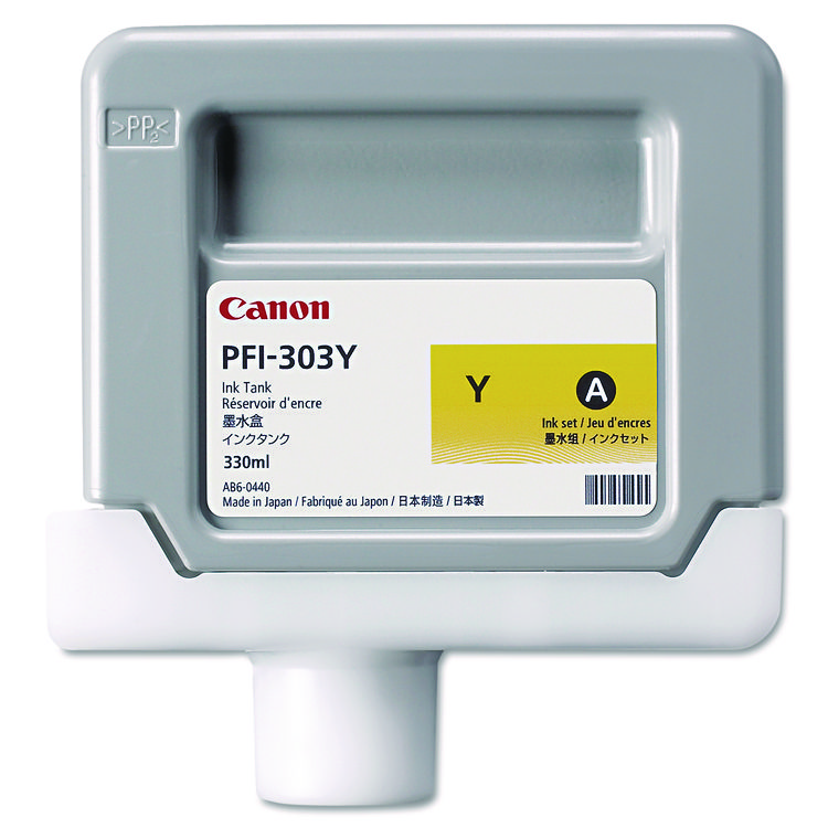 CANON USA, . 2961B001AA (PFI-303) Ink, Yellow (CNM2961B001AA)