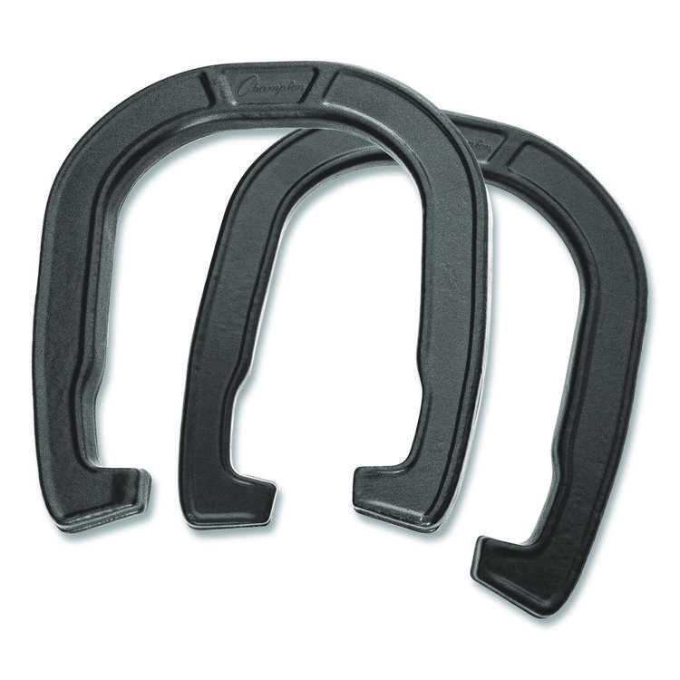 CHAMPION SPORT Forged Steel Horseshoe Set, 4 Horseshoes/2 Stakes/Carry Bag/Rules Sheet (CSICG210)