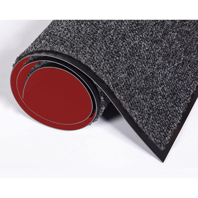 CROWN MATS & MATTING Marathon Wiper/Scraper Mat, Rectangular, Anthracite/Black Textured Needle-Punch Surface, 48" x 72" (CWNMN0046AC)