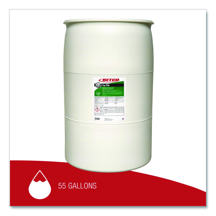 BETCO CORPORATION Top Flite All-Purpose Cleaner, Mint Scent, 55 gal Drum (BET1505500)