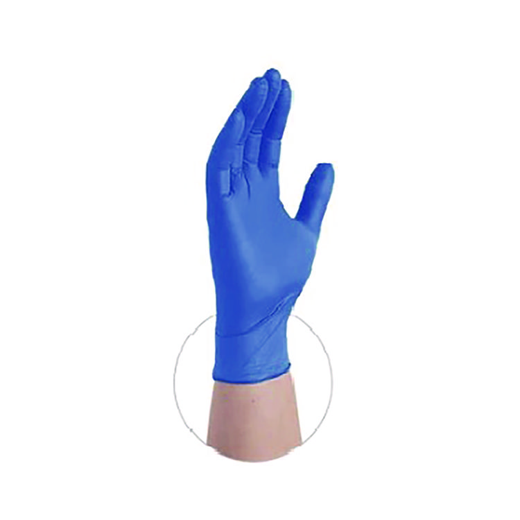 AMMEX CORPORATION Nitrile Exam Gloves, Powder-Free, Medium, 9.5" Long, Blue, 100/Box (AXCACNPF44100BX)
