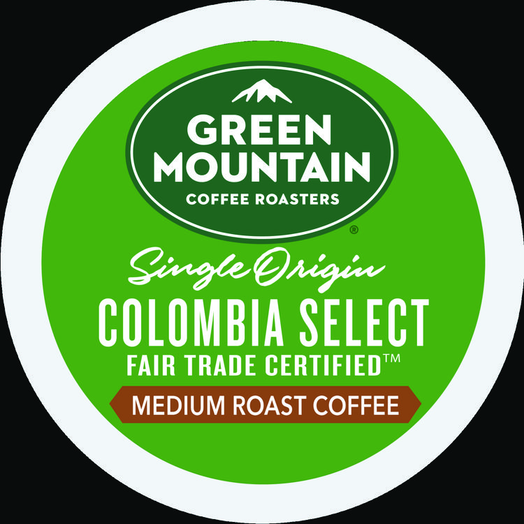 KEURIG DR PEPPER Colombian Fair Trade Select Coffee K-Cups, 96/Carton (GMT6003CT)