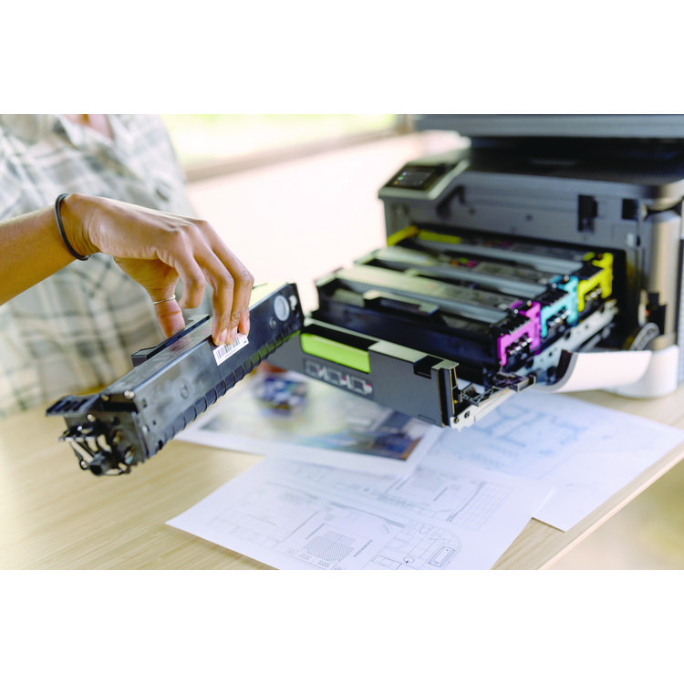 LEXMARK INT'L, . 12A7644 Corporate Return Program High-Yield Toner, 30,000 Page-Yield, Black (LEX12A7644)