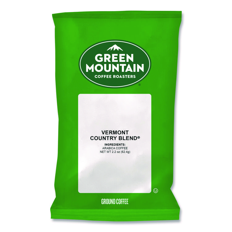 GREEN MOUNTAIN COFFEE ROASTERS Vermont Country Blend Coffee Fraction Packs, 2.2oz, 100/Carton (GMT4162)