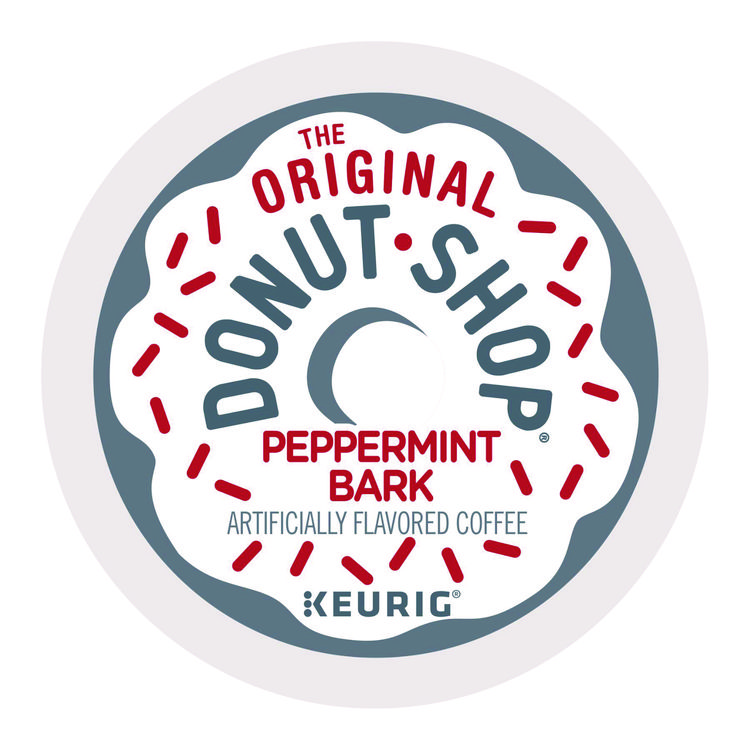 KEURIG DR PEPPER Peppermint Bark K-Cup Pods, 24/Box (GMT7428)