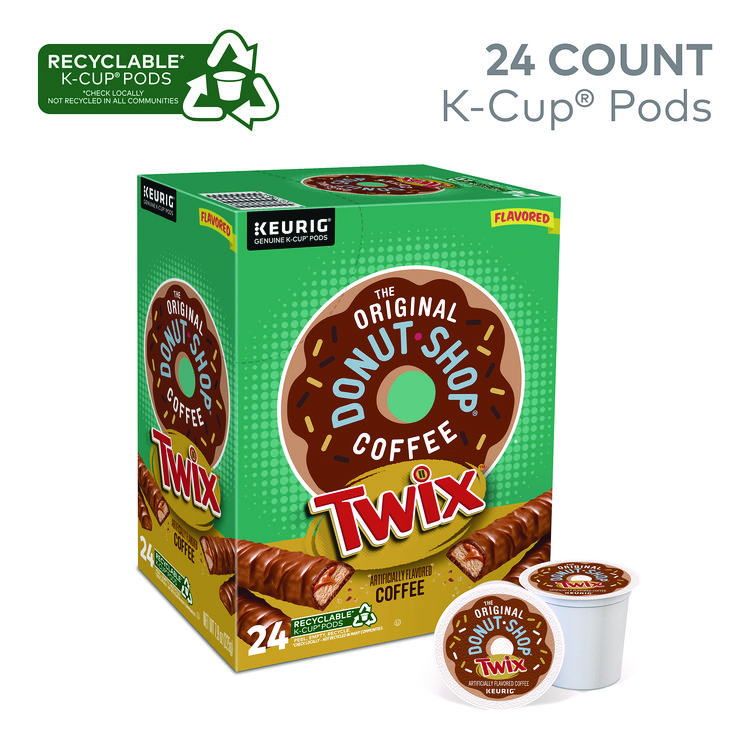 KEURIG DR PEPPER Twix Flavored Coffee K-Cups, 24/Box (GMT5000368824)