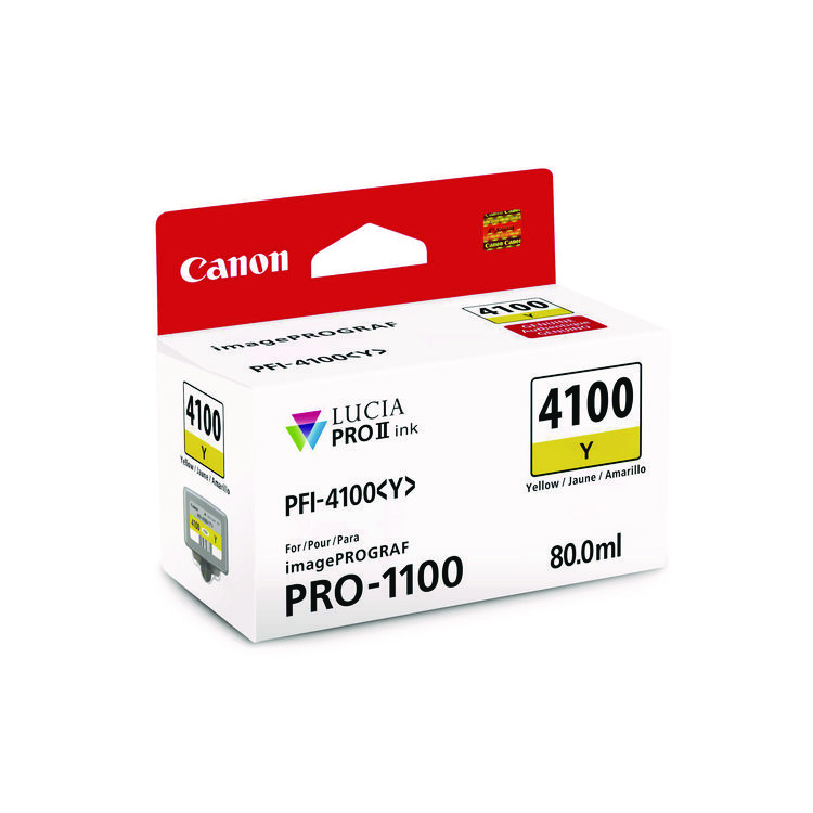 CANON COMPUTER SYSTEMS CCSI 6780C002AA (PFI-4100) High-Yield Ink, Yellow (CNM6780C002AA)