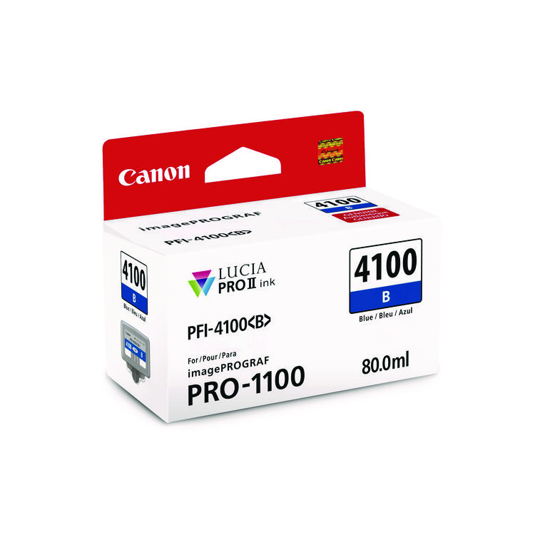 CANON COMPUTER SYSTEMS CCSI 6786C002AA (PFI-4100) High-Yield Ink, Blue (CNM6786C002AA)