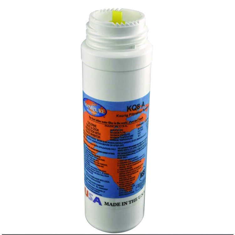 KEURIG DR PEPPER Omnipure Filter Cartridge KQ8 for K150P, B3000SE, and Bolt (GMT5021)