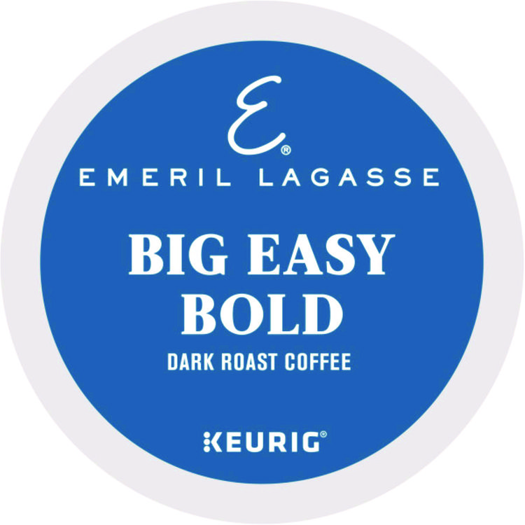KEURIG DR PEPPER Big Easy Bold Coffee K-Cups, 24/Box (GMTPB1036)