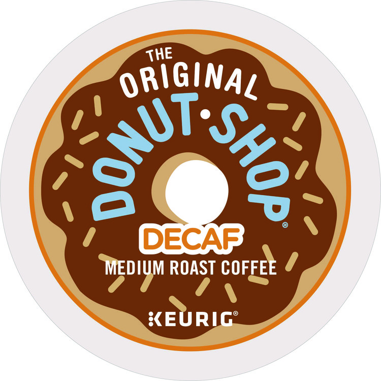 KEURIG DR PEPPER Decaf Coffee K-Cup Pods, 96/Carton (DIE7401)