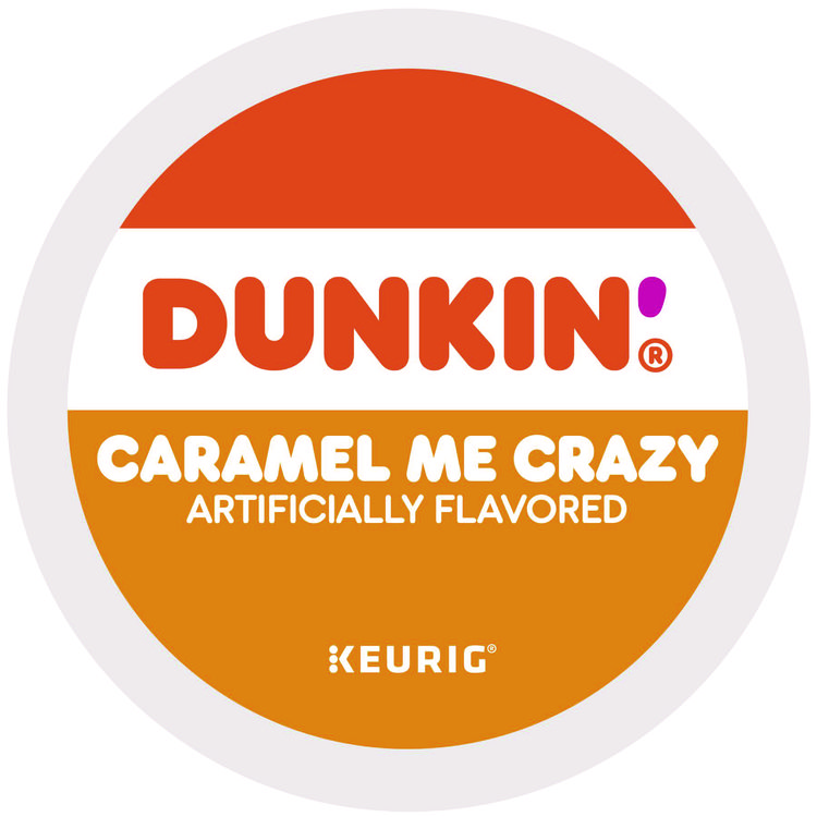 KEURIG DR PEPPER K-Cup Pods, Caramel Me Crazy, 22/Box (GMT1277)