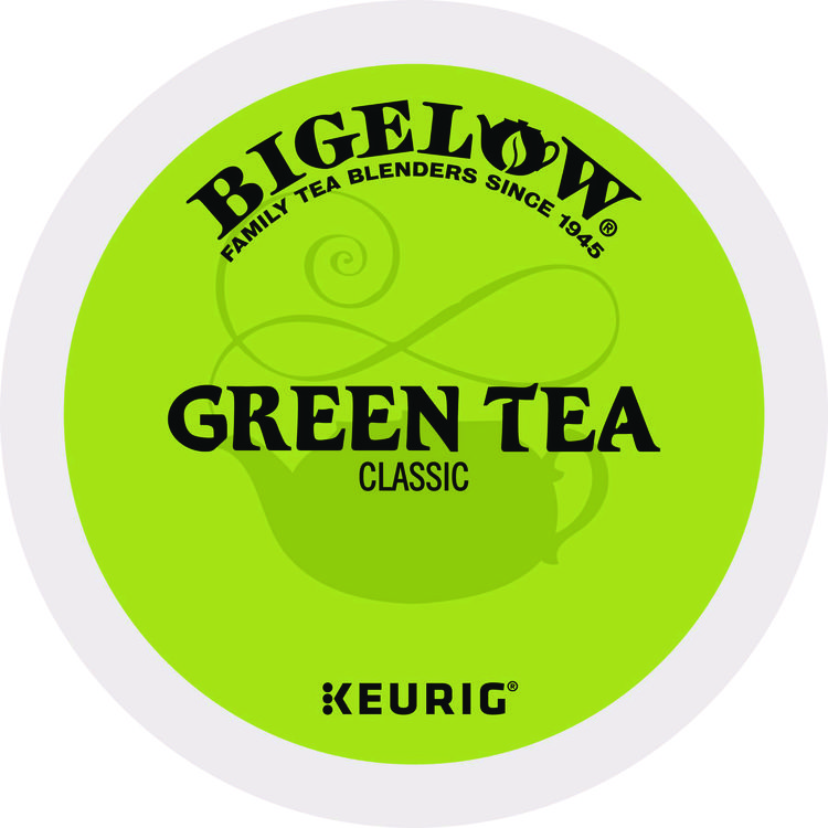 KEURIG DR PEPPER Green Tea K-Cup Pack, 24/Box (GMT6085)