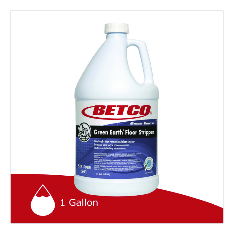 BETCO CORPORATION Green Earth Floor Stripper, 1 gal Bottle, 4/Carton (BET5410400)