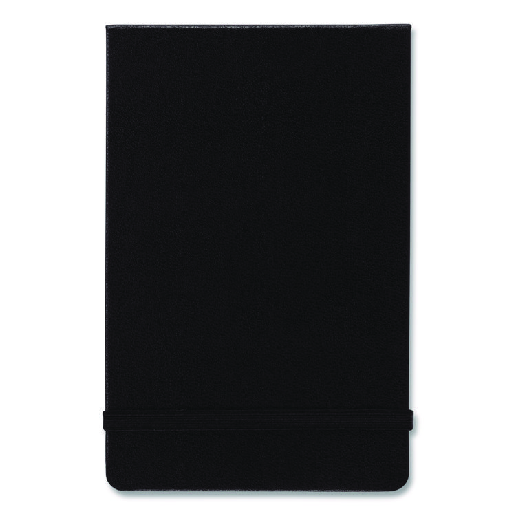 HACHETTE BOOK GROUP Reporter Notepad, Black Cover, Narrow Rule, (192) White 3 x 5 Sheets (HBGQP511)
