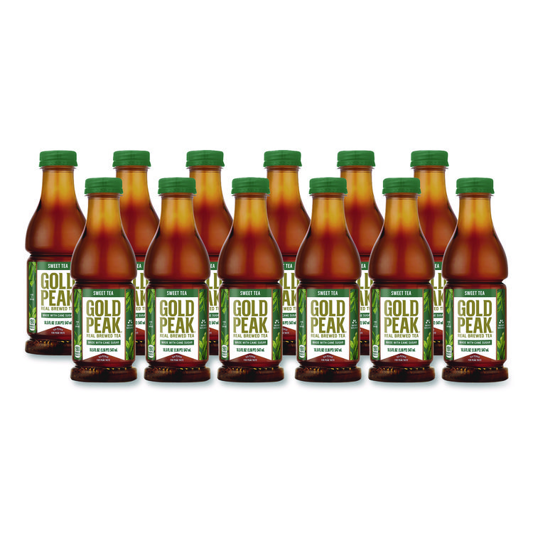 COCA-COLA Sweet Tea, 18.5 oz Bottle, 12/Carton (GPT2839093)