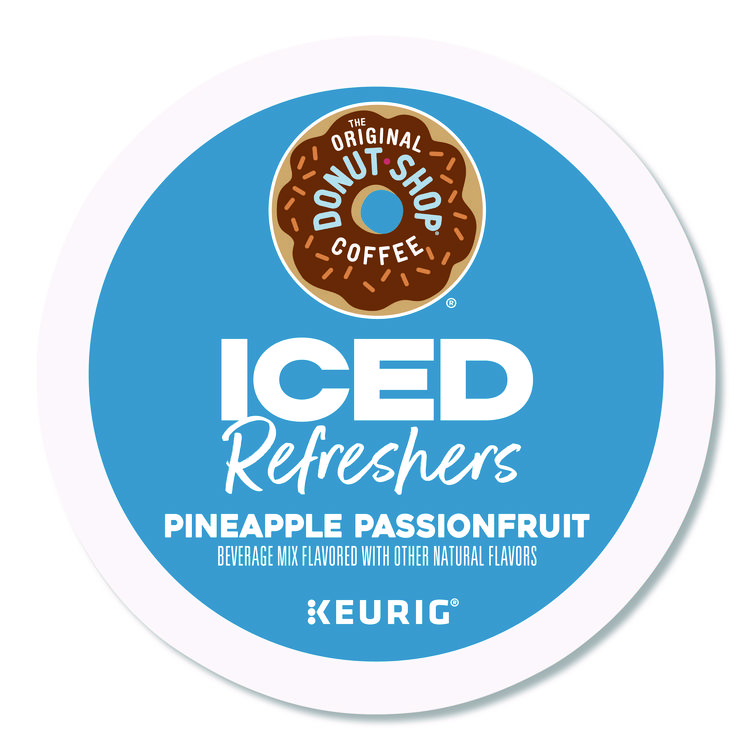 KEURIG DR PEPPER ICED Refreshers K-Cup Pods, Pineapple Passion Fruit, 20/Box (GMT0236)