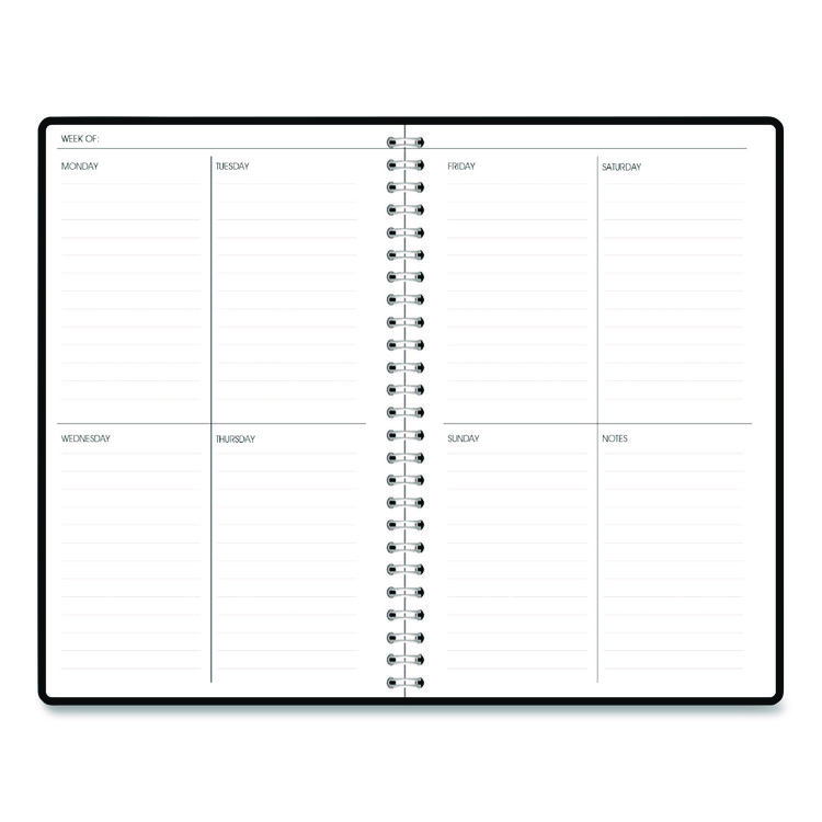 HOUSE OF DOOLITTLE Recycled Non-Dated Monthly/Weekly Planner, Mushrooms, Multicolor Cover, Undated (HOD212140)