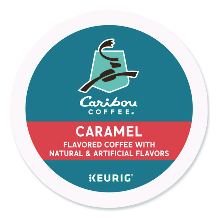 KEURIG DR PEPPER Caramel Hideaway K-Cups, Mild Roast, 24/Box (GMT6996)