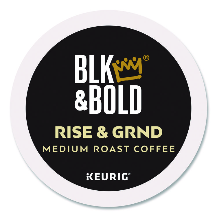 KEURIG DR PEPPER Rise and GRND K-Cups, 0.41 oz K-Cup, 20/Box (GMT0055)