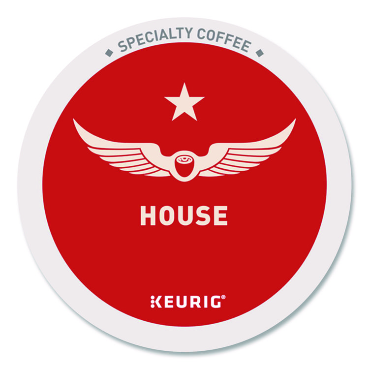 KEURIG DR PEPPER House Blend Coffee K-Cups, Light Roast, 20/Box (GMT0153)