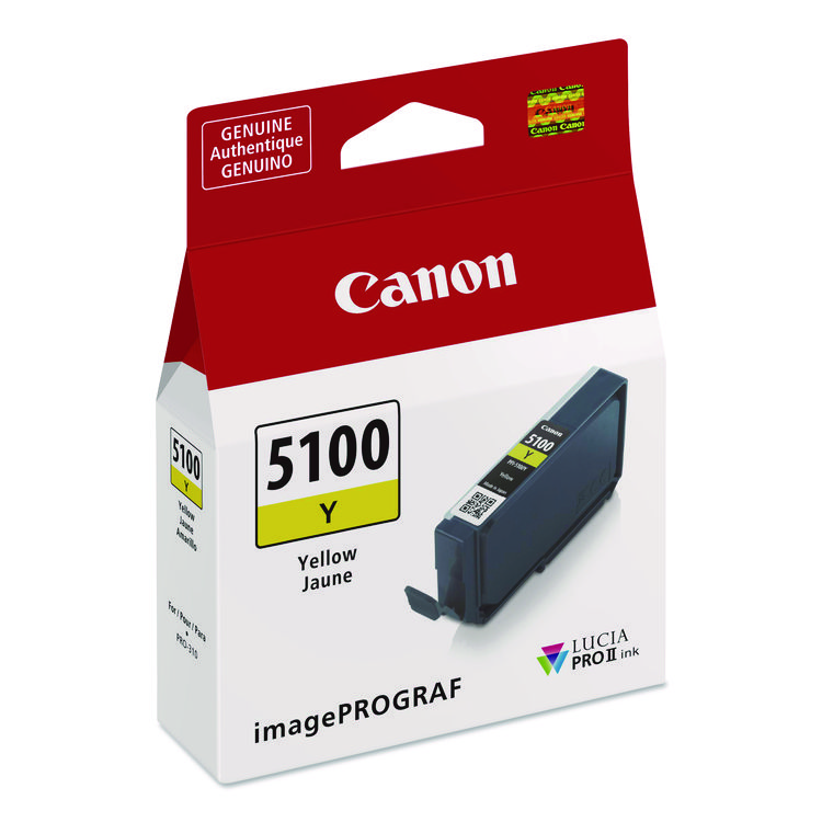 CANON COMPUTER SYSTEMS CCSI 6955C002 (PFI-5100) Lucia PRO II Ink, Yellow (CNM6955C002)