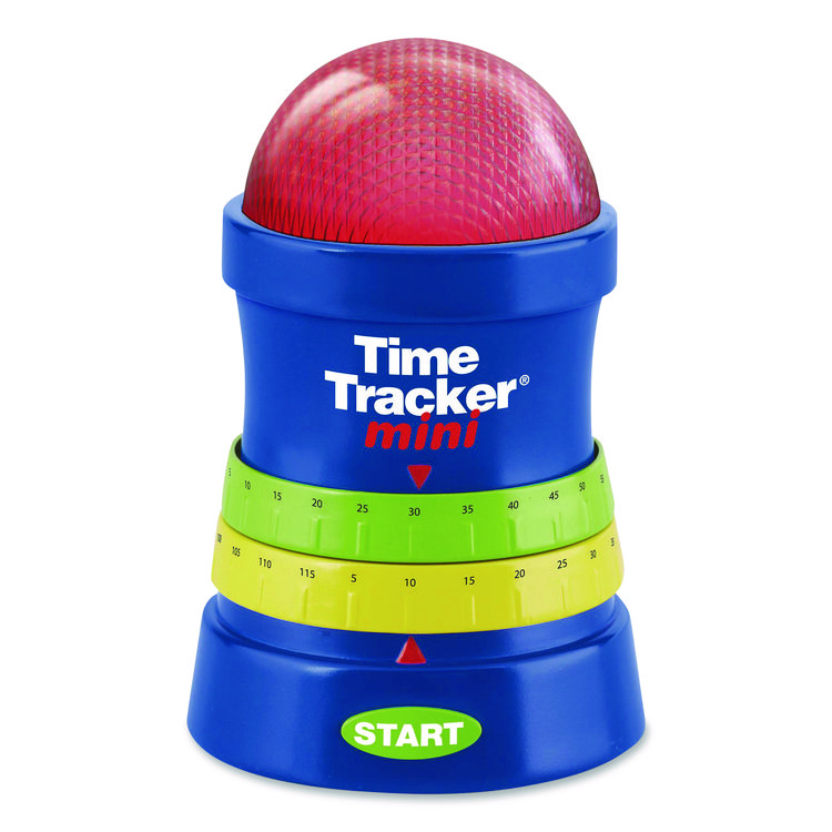 LEARNING RESOURCES Time Tracker Mini, LCD, 4.1 x 6.1 x 4.1, Assorted Colors, 4 Timers (LRNLER6909)