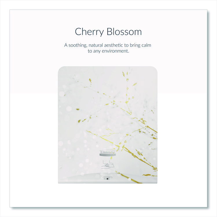 KIMBERLY CLARK ICON Faceplate for Automatic Roll Towel Dispenser, 18.12 x 15.62 x 12.87, Cherry Blossom (KCC58820)