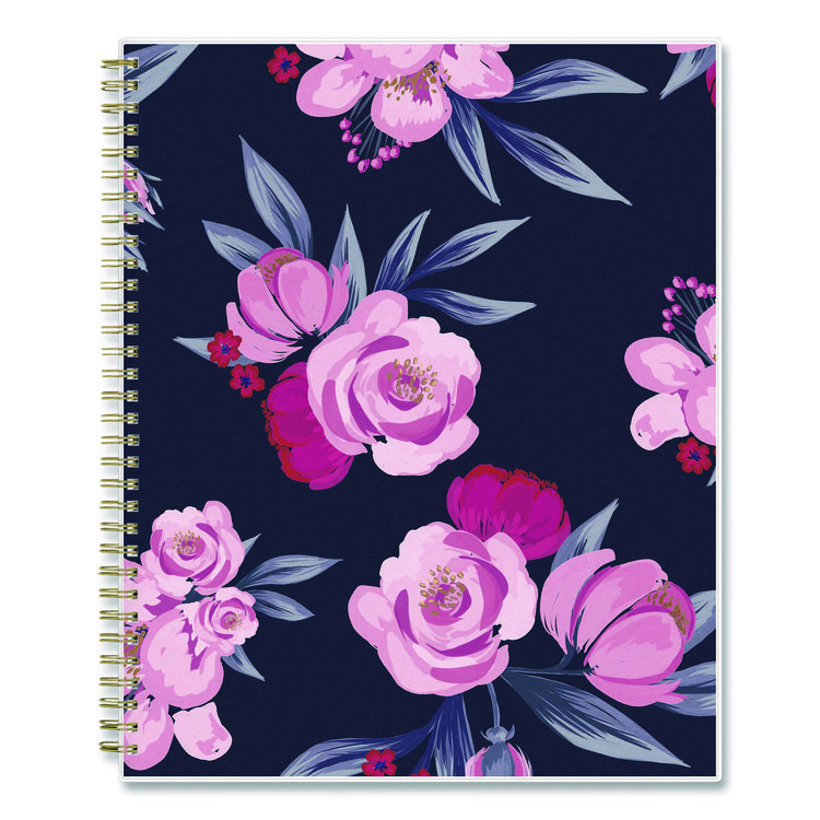 BLUE SKY Mimi Pink Weekly/Monthly Planner, Floral Artwork, 11 x 8.5, Pink/Blue/Rose Cover, 12-Month (Jan to Dec): 2026 (BLS137264)