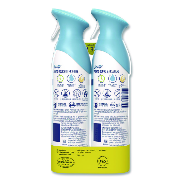 PROCTER & GAMBLE AIR, Linen and Sky, 8.8 oz Aerosol Spray, 2/Pack (PGC17340PK)