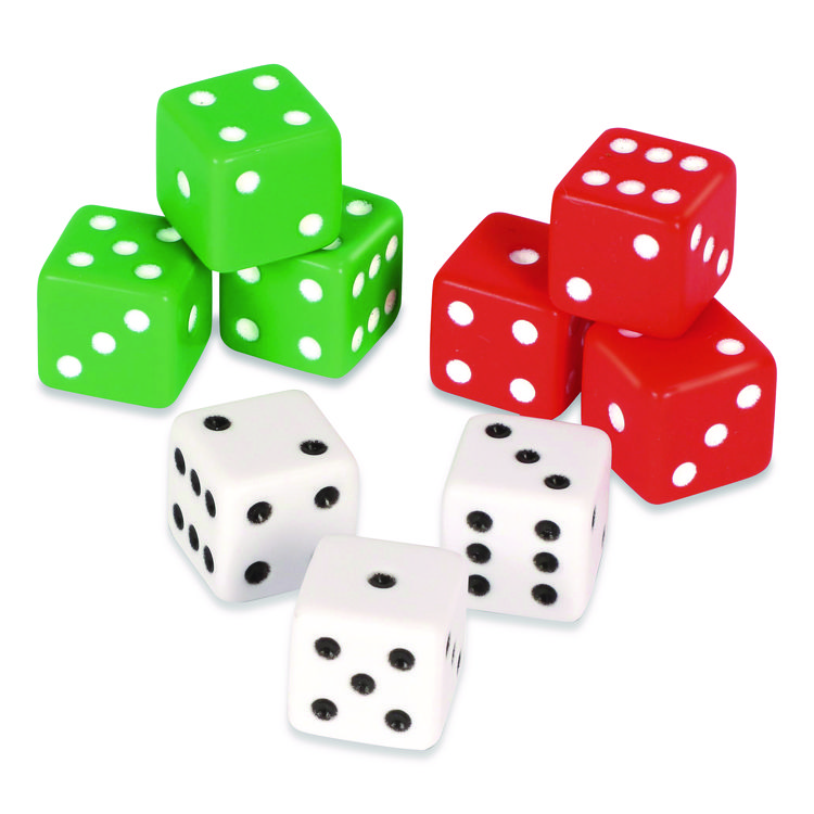 LEARNING RESOURCES Dot Dice, Ages 3 and Up, 36 Dice (LRNLER2229)