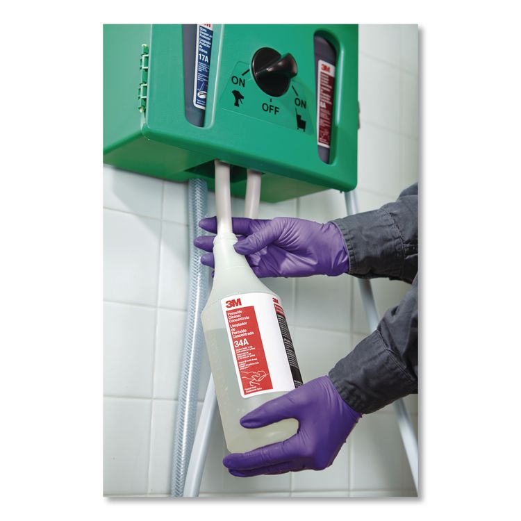 3M/COMMERCIAL TAPE DIV. MBS Disinfectant Cleaner Concentrate, 0.5 gal Bottle, Fresh Scent, 4/Carton (MMM41A)