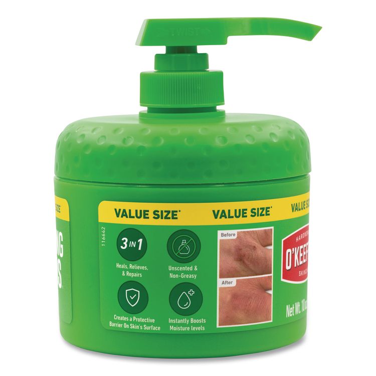 GORILLA GLUE COMPANY Working Hands Hand Cream, 10 oz Pump Bottle, Unscented, 2/Carton (GOR116639)