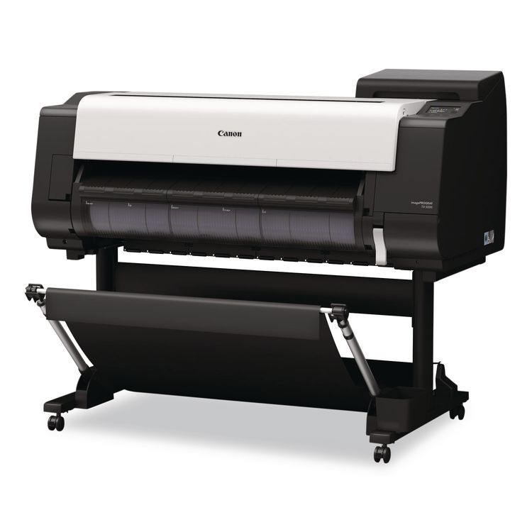 CANON COMPUTER SYSTEMS CCSI imagePROGRAF TX-3200 36" Wireless Wide Format Inkjet Printer with Basket (CNM6854C011)