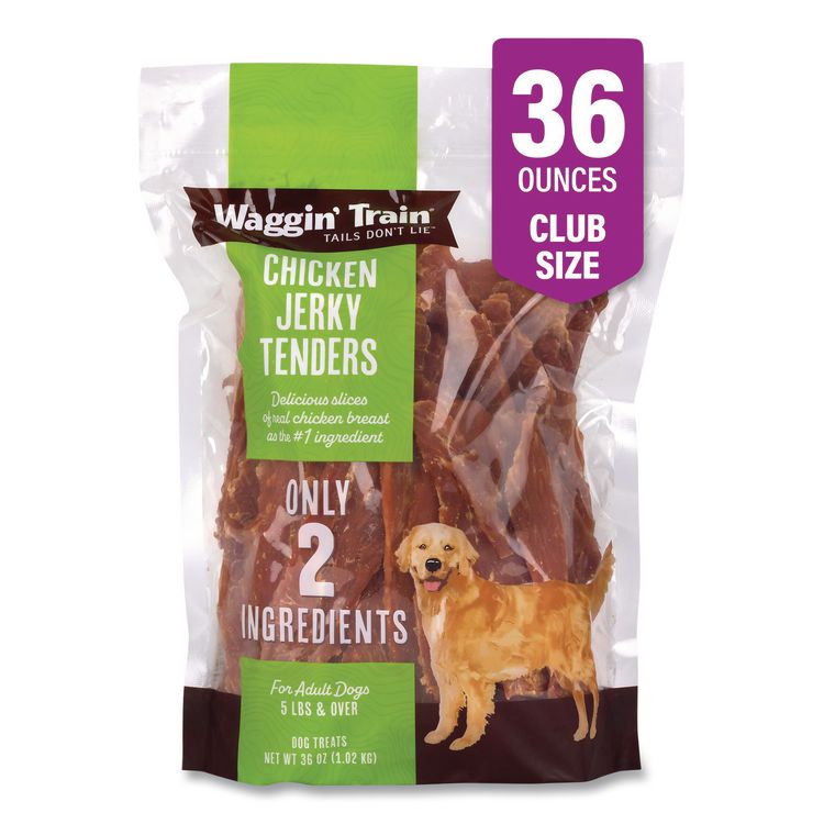 NESTLE Chicken Jerky Tenders, Chicken, 36 oz Bag (GRR22002664)
