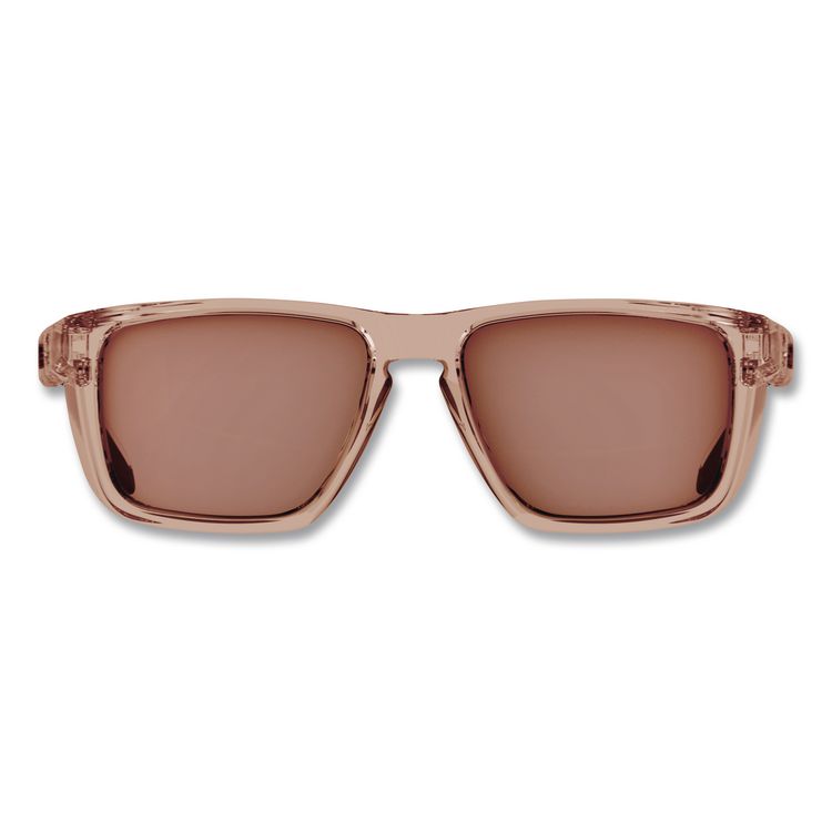 TENACIOUS HOLDINGS, . Skullerz SIXTEN Anti-Scratch Enhanced Anti-Fog Safety Glasses with Side Shields, Translucent Tan Full Frame, Tan Dual Lens (EGO58212)