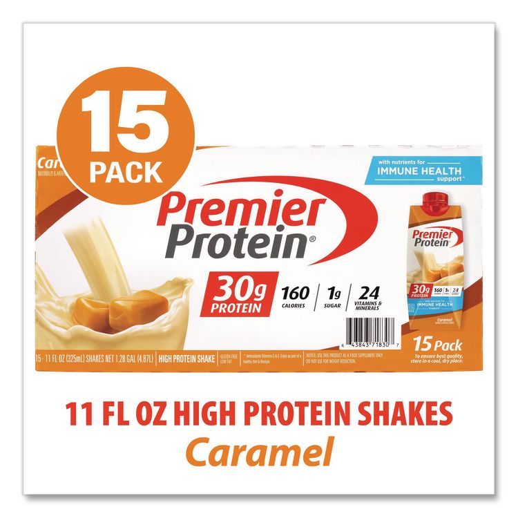 POST HOLDINGS Caramel Shake, 11 oz Bottle, 15/Carton (GRR22002616)