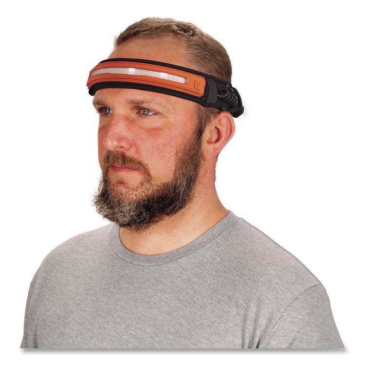 TENACIOUS HOLDINGS, . Skullerz 8885 Rechargeable Wide Beam Headlamp with Strap (EGO60294)