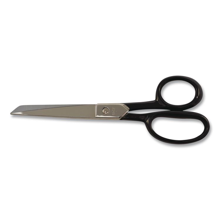 ACME UNITED CORPORATION Forged Steel Standard Scissors, 8" Long, Straight Black Handle (ACM10260)