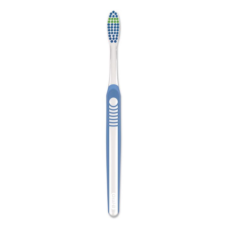 PROCTER & GAMBLE Advanced Clean Soft Bristle Toothbrush, Randomly Assorted Colors, 72/Carton (PGC10998)