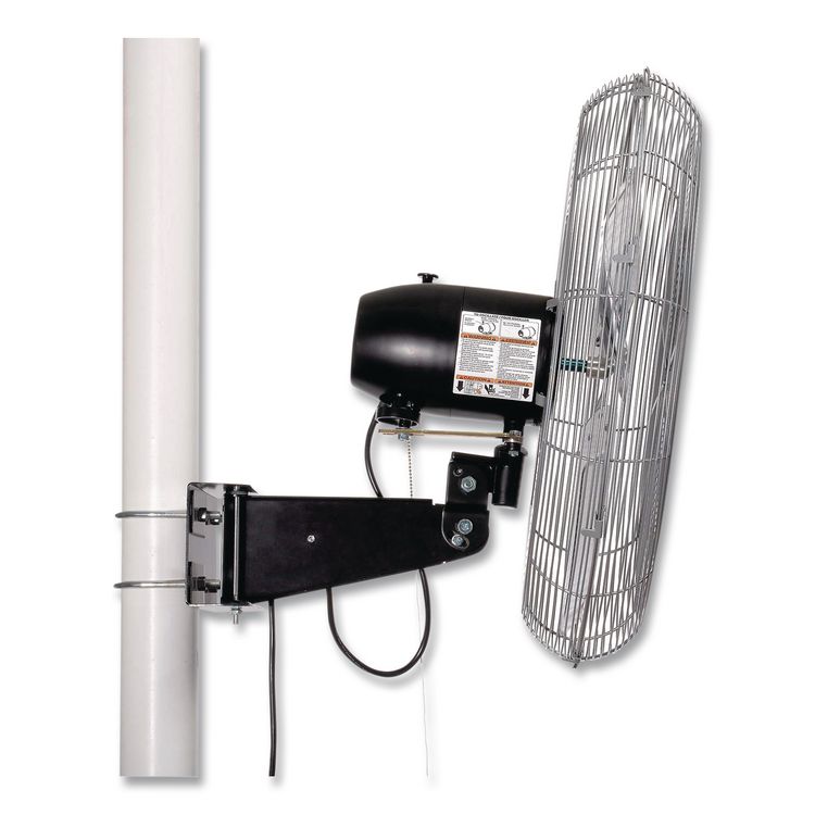 GLOBAL INDUSTRIAL Deluxe Oscillating Fan, Pole or Column Mount, 24", 4,660 CFM, 1/2 hp (GBE293157)