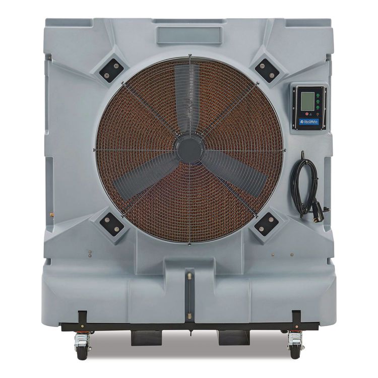 GLOBAL INDUSTRIAL Portable Evaporative Cooler with Direct Drive, 36", 3 Speeds, 74 gal (GBE293132)
