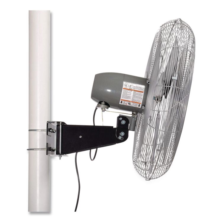 GLOBAL INDUSTRIAL Oscillating Fan, Pole or Column Mount, 24", 4,050 CFM, 1/4 hp (GBE293155)