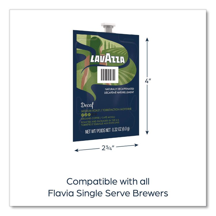 LAVAZZA Lavazza Decaf Freshpack, 76/Carton (LAV48747)