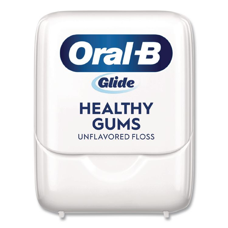 PROCTER & GAMBLE Glide Healthy Gums Unflavored Dental Floss, Unscented, 48/Carton (PGC46952)