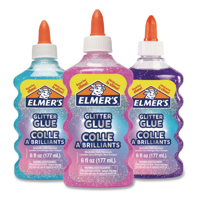 ELMER'S PRODUCTS, . Glitter Glue, 6 oz Bottle, Randomly Assorted Color (EPI2058579)
