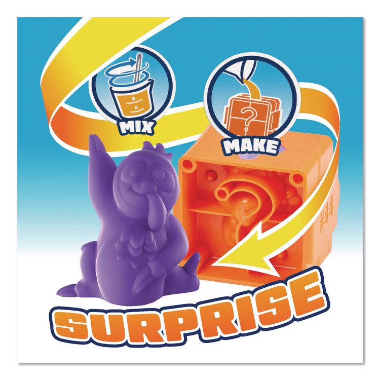 ELMER'S PRODUCTS, . Squishies Kids' Activity Kit with (2) Mystery Character Molds, Ages 6 and Up, 12 Pieces (EPI2176574)