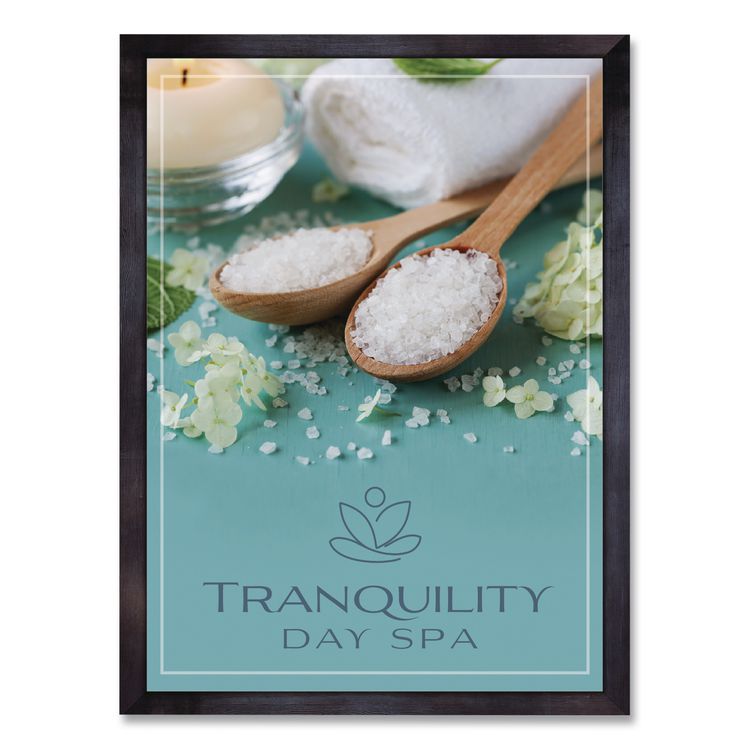 EXCELLO GLOBAL PRODUCTS Poster Frame, MDF, 18 x 24 Insert, Black, 10/Pack (EXOMPFRM1824CP)